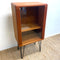 Mid Century Danish Dyrlund Teak Entertainment Display Cabinet