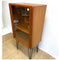 Mid Century Danish Dyrlund Teak Entertainment Display Cabinet