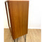 Mid Century Danish Dyrlund Teak Entertainment Display Cabinet