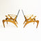 Spectacular Mid Century Armchairs - restored and reupholstered