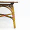 Stunning Antique Restored Cane Table
