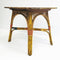 Stunning Antique Restored Cane Table