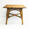 Stunning Antique Restored Cane Table