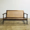 Stunning Parker Rattan back three seater lounge - Upholstery Included