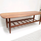 TH Brown Teak Coffee Table