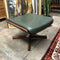 Tessa Green Leather Foot Stool