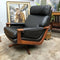 Tessa T21 Leather Swivel Armchair