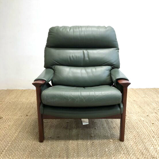 Tessa T21 Mid Century Leather Armchair
