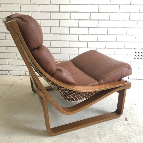 Mid Century Tessa T4 Leather Armchair