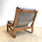 Tessa T4 Leather Mid Century Armchair