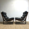 Tessa T4 Mid Century Leather Chairs Footstool- New Upholstery