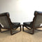 Tessa T4 Mid Century Leather Chairs Footstool- New Upholstery