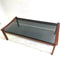 Mid Century Tessa Smoked Glass Coffee Table