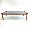 Mid Century Tessa Smoked Glass Coffee Table