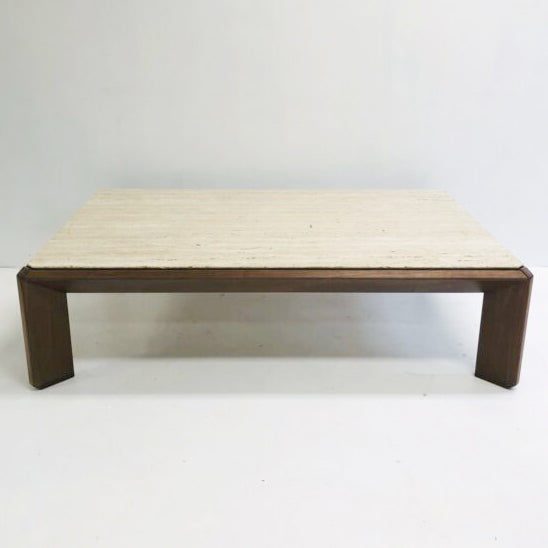 Post a similar ad Report Ad Retro Catt Furniture Unfilled Tavertine Coffee Table W/Timber Frame