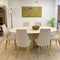 Vintage Unfilled Travertine Oval Dining Table S Shaped Base