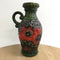 Tall Vintage 1970’s West German Pottery Vase