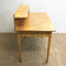 Vintage Biedermeier Style Burch Burl Wood Veneer Writing Desk