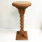 Vintage Barley Twist Cedar Pedestal