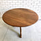 Vintage Cedar Tilt Top Circular Table