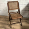 Vintage Folding Rattan Chair
