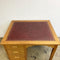 Vintage Leather Topped 4 Drawer Desk