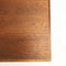 Vintage Mid Century Coffee Table With Rattan Shelf