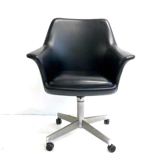 Vintage Mid Century Swivel Desk Chair