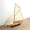 Vintage Model Sailing Ship Boat