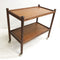 Vintage Parker 1970s Teak Drinks Trolley