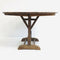 Vintage Round French Vigneron Tilt Top Wine Tasting Table