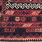 Vintage Wool Kilim Diamond Patterned Rug
