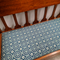 Vintage 1920's Upholstered Maple Bench Seat