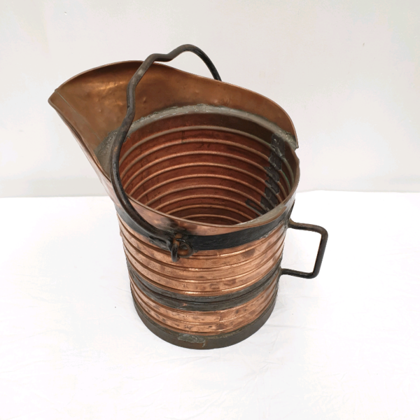 Vintage French Copper Bucket