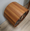 Vintage Retro Wooden Barrel Wine Rack
