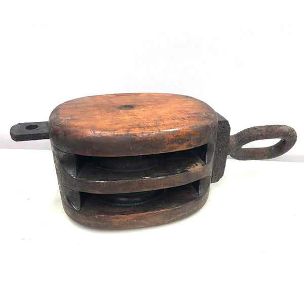 vinage block and tackle