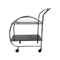 Vintage Art Deco Chrome and Glass Drinks Trolley / Cocktail Bar Cart Circa 1930