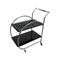 Vintage Art Deco Chrome and Glass Drinks Trolley / Cocktail Bar Cart Circa 1930