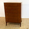 Mid Century Teak Danish Tallboy Chest Of Drawers