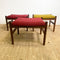 Mid Century Danish Rosewood Footstool - Priced Individually