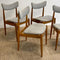 Set of 4 Parker Matchstick Dining Chairs
