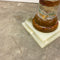 Superb Petit Art Deco French Onyx Marble Pedestal