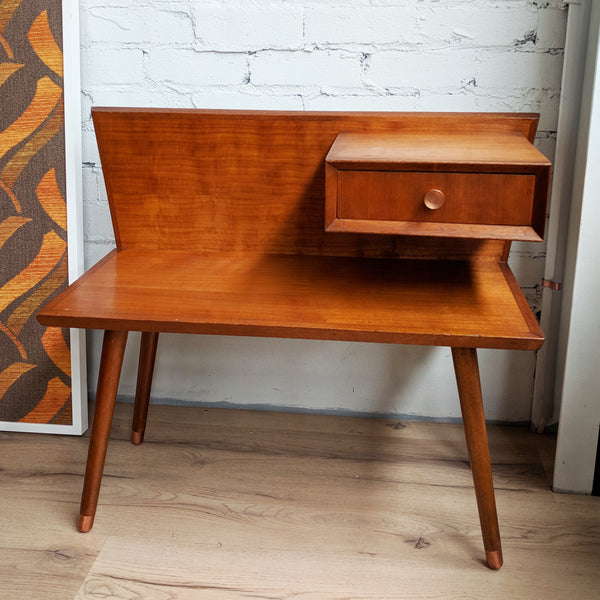 Mid Century Telephone Hall Table