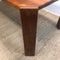 Vintage 1970s Post & Rail Leather Sling Chairs and Dining Table