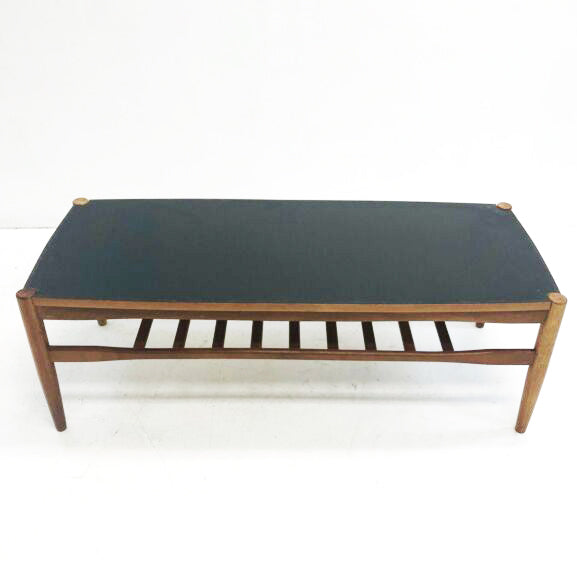 Mid Century Reversible Top Coffee Table