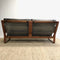 Tessa T4 Vintage 2 Seater Mid Century Modern Leather Lounge