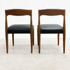 Set Of 6 TH Brown Mid Century 1960s Blackwood Dining Chairs