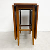 Rare Mid Century Parker Gate Leg Drop Side Dining Table - Restored