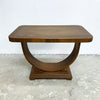 Art Deco "D" Base Side Table 1940s