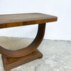 Art Deco "D" Base Side Table 1940s